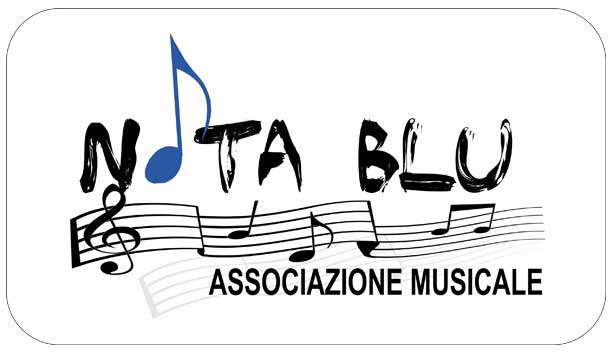 grafica terni stefano ferri associazione note blu logo