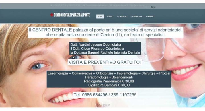 web design terni stefano ferri centro dentale il ponte firenze