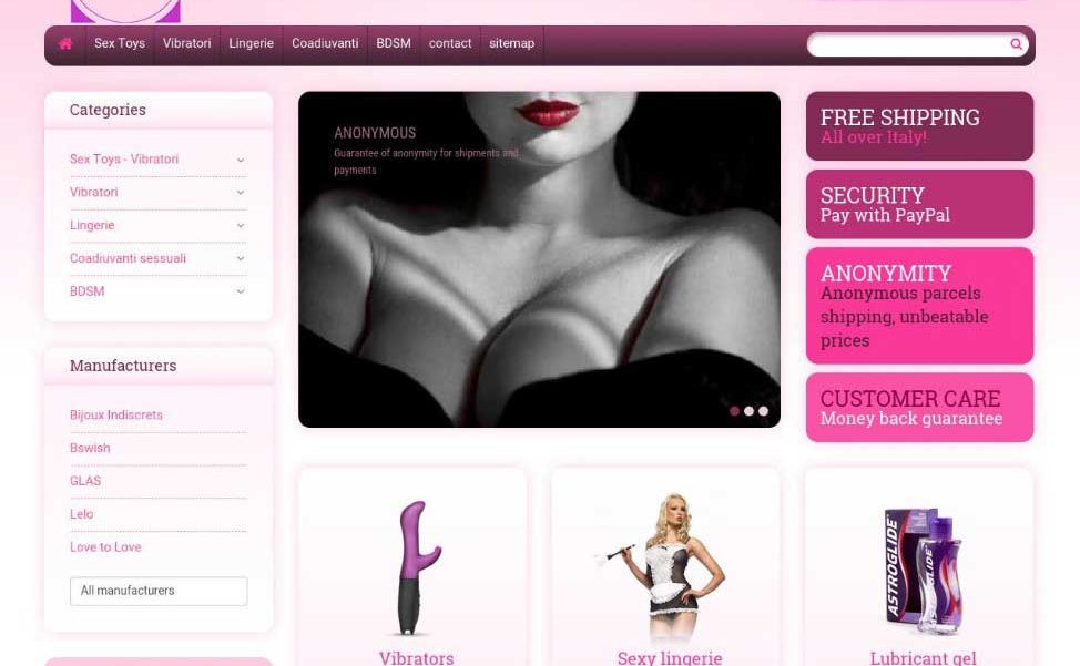 web design terni romance boutique ecommerce siti internet stefano ferri